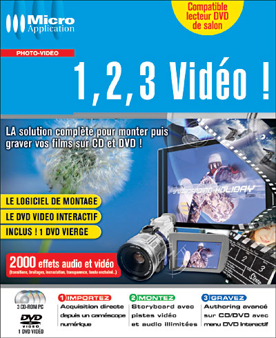 1,2,3 Vidéo ! État correct reconditionné disponible sur Fnac