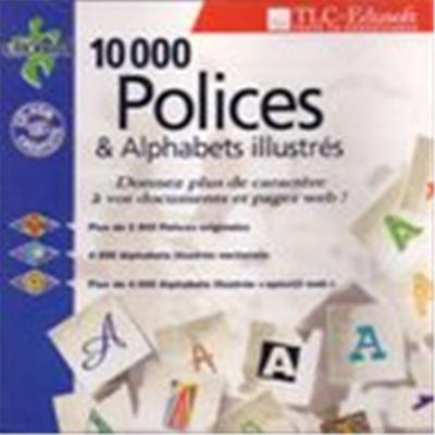10 000 Polices Et Alphabets Illustrés État correct reconditionné disponible sur Fnac