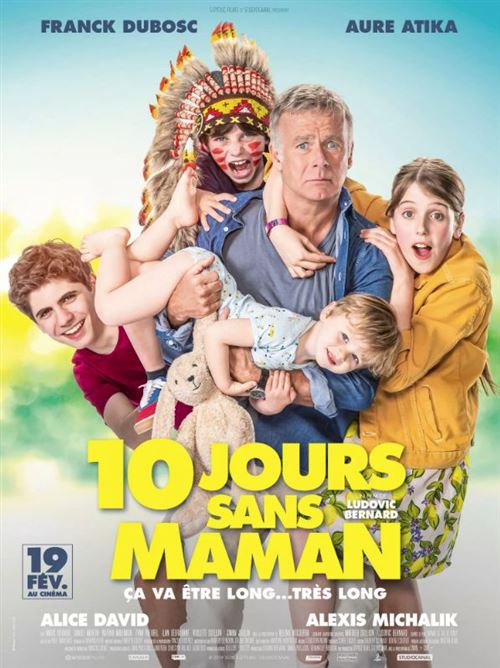 10 jours sans maman - 2020 - Franck Dubosc, Aure Atika - 40x60cm - Affiche État correct N/A reconditionné disponible sur Fnac