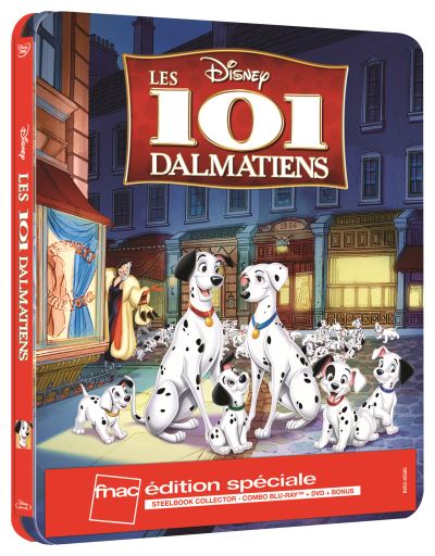 101 Dalmatiens SteelBook® Edition spéciale Fnac Blu-ray État correct - 40,20 € 101 Dalmatiens SteelBook® Edition spéciale Fnac Blu-ray État correct reconditionné disponible sur Fnac