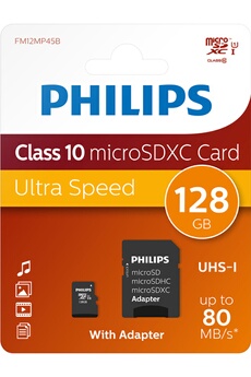 128GB UHS 1 Bon état Philips reconditionné disponible sur Darty | Dero