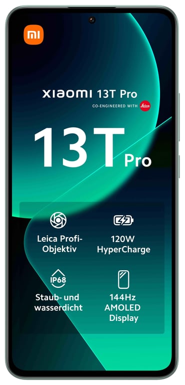 13T Pro (5G) 1 To, Vert, Débloqué - Excellent état Parfait état Xiaomi reconditionné disponible sur Pixmania