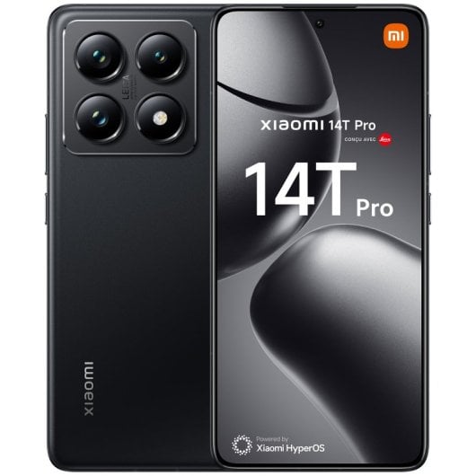 14T Pro (5G) 256 Go, Noir Titane - Excellent état Parfait état Xiaomi reconditionné disponible sur Pixmania