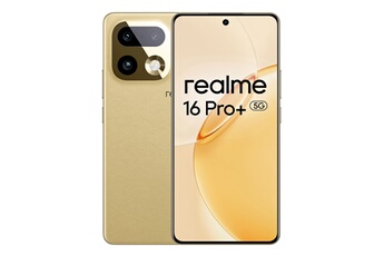16 Pro Plus 6,8"" 5G Nano SIM 512 Go Doré profond Bon état Realme reconditionné disponible sur Darty