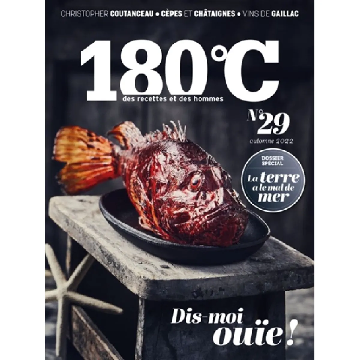 180 °C : des recettes et des hommes, n° 29. Dis-moi ouïe ! : la terre a le mal de mer État correct - 12,77 € 180 °C : des recettes et des hommes, n° 29. Dis-moi ouïe ! : la terre a le mal de mer État correct N/A (Il ne s'agit pas d'une marque reconditionné disponible sur Rue du Commerce Seconde Vie