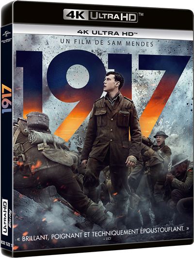 1917 Blu-ray 4K Ultra HD État correct reconditionné disponible sur Fnac