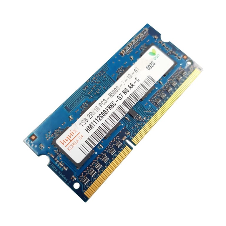 1Go RAM DDR3  HMT112S6BFR6C-G7 SO-DIMM PC3-8500S 1066MHz 2Rx16 - Très bon état Très bon état SK Hynix reconditionné disponible sur Pixmania