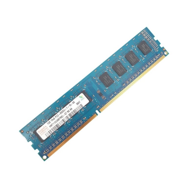 1Go RAM DDR3  HMT112U6BFR8C-G7-G7 DIMM PC3-8500U 1Rx8 - Très bon état Très bon état SK Hynix reconditionné disponible sur Pixmania
