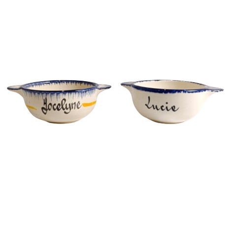 Acheter 2 Bols Breton en céramique émaillée Jocelyne et Lucie Très bon état - 10,00 € 2 Bols Breton en céramique émaillée Jocelyne et Lucie Très bon état reconditionné disponible sur Label Emmaüs
