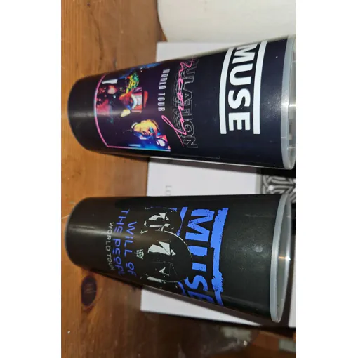 2 Ecocup Muse Simulation Theory Tour &amp; Willb Of The People Bon état reconditionné disponible sur Rakuten