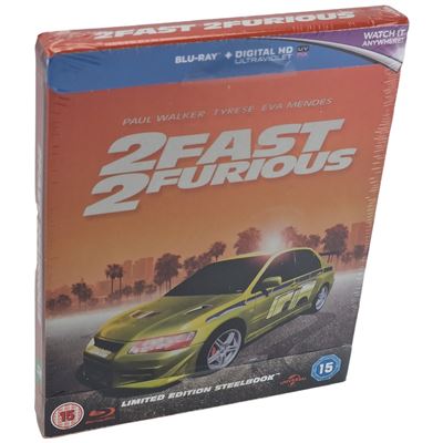 2 Fast 2 Furious Blu-ray steelbook Zavvi UK Limitée 2000 Copies 2015 Region B État correct reconditionné disponible sur Fnac