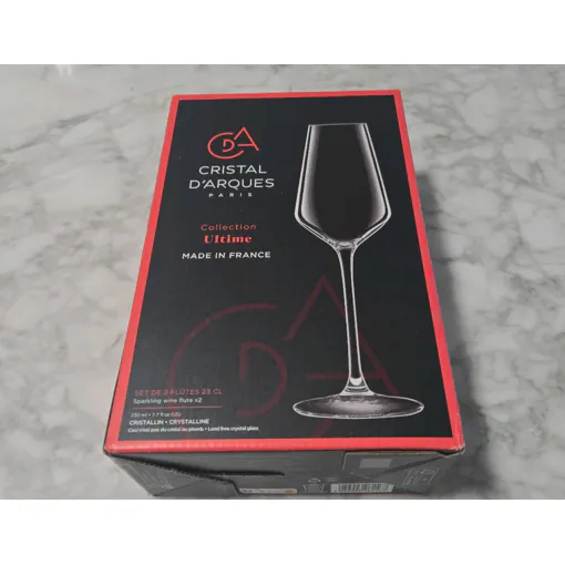 2 Flûtes De Champagne Cristal D'Arques occasion reconditionné disponible sur Rakuten
