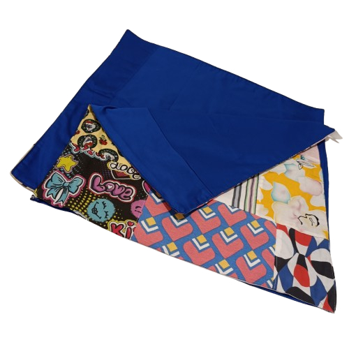 Voir photo 2 de 2 housses de taie d'oreiller en patchwork de tissus variées et multicolores 2 housses de taie d'oreiller en patchwork de tissus variées et multicolores Parfait état reconditionné photo 2