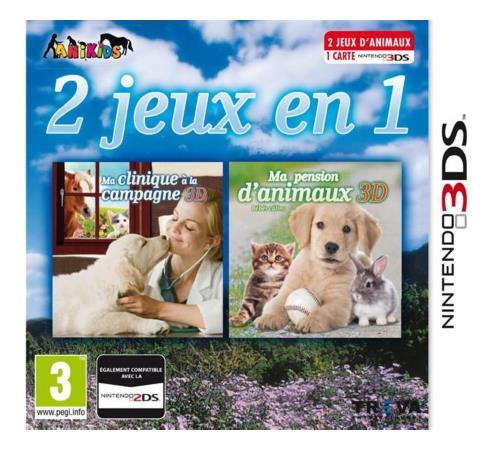 2 jeux en 1 Ma clinique à la campagne + Ma pension d'animaux 3DS État correct reconditionné disponible sur Fnac