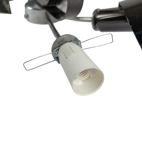 Voir photo 4 de 2 Luminaires muraux en métal 2 Luminaires muraux en métal Bon état reconditionné photo 4