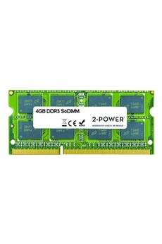 2-Power - DDR3 - module - 4 Go - SO DIMM 204 broches - 1600 MHz / PC3-12800 - CL11 - mémoire sans tampon - non ECC Très bon état Groupe PSA (Peugeot Société Anonyme) reconditionné disponible sur Darty | Dero