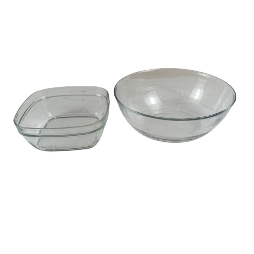 Acheter 2 saladiers en verre Très bon état - 10,00 € 2 saladiers en verre Très bon état reconditionné disponible sur Label Emmaüs