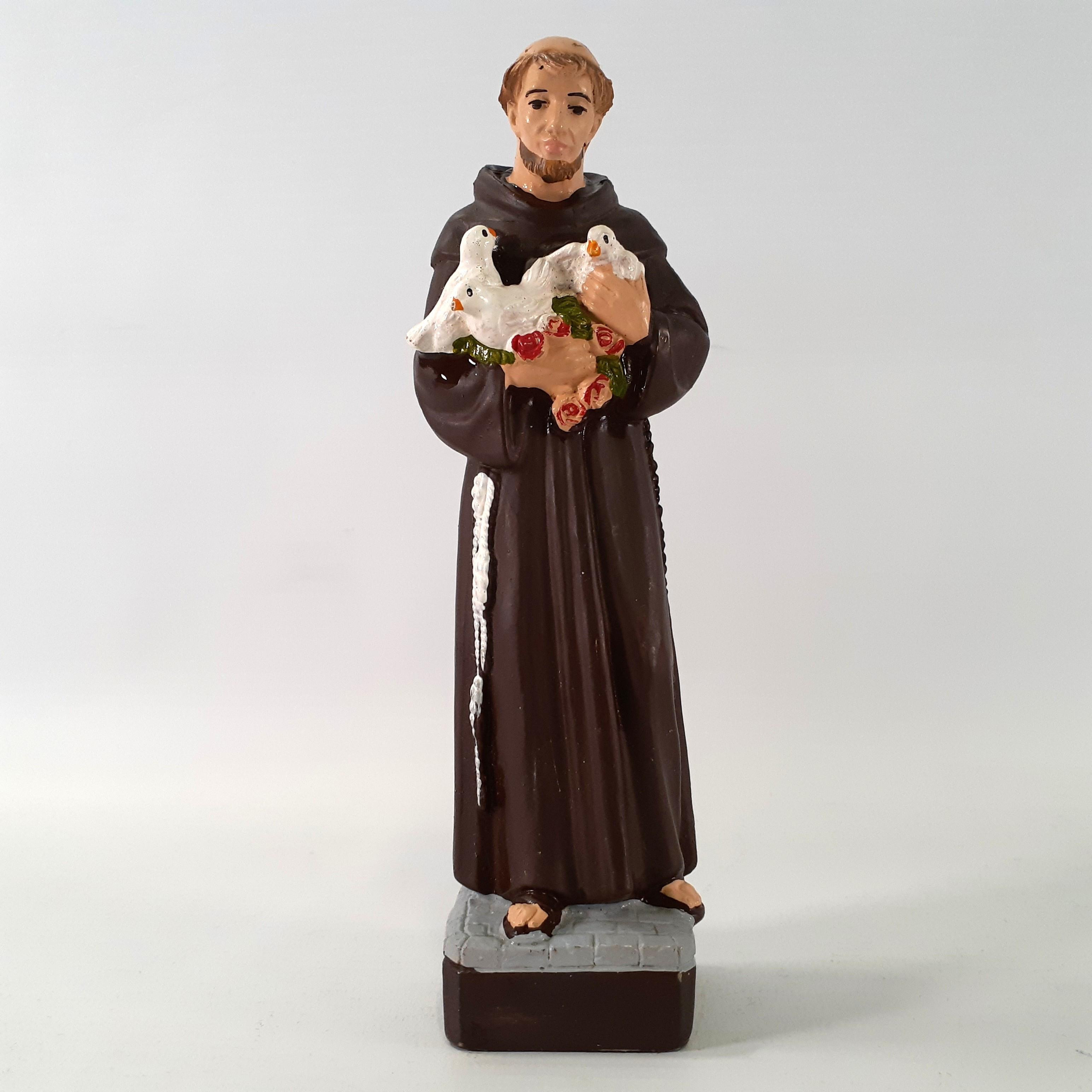 Voir photo 8 de 2 statuettes en résine St François d'assise et St benoît 2 statuettes en résine St François d'assise et St benoît Bon état reconditionné photo 8