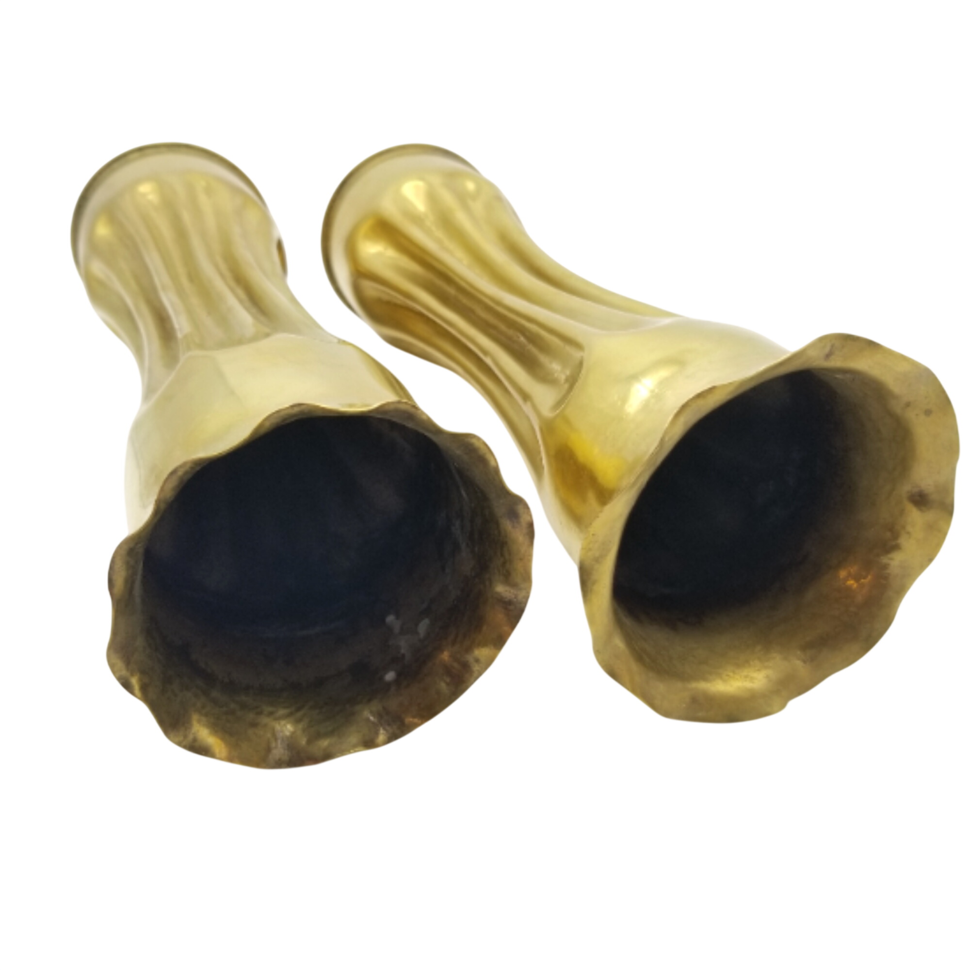 2 Vases douilles obus Bon état - 45,00 € 2 Vases douilles obus Bon état reconditionné disponible sur Label Emmaüs