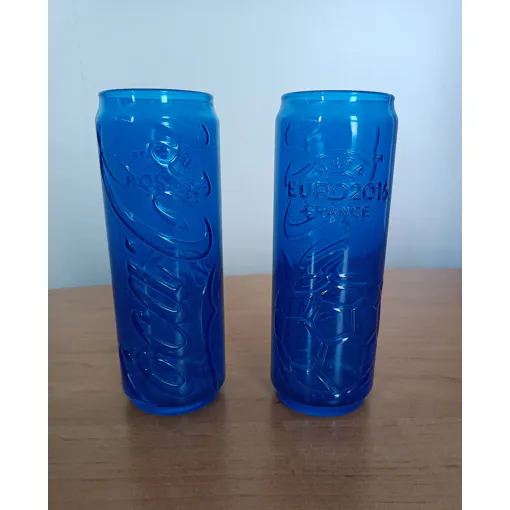 2 Verres Bleu Uefa Euro 2016 France. Mc Do. Mc Donald's. 16 Cm occasion reconditionné disponible sur Rakuten