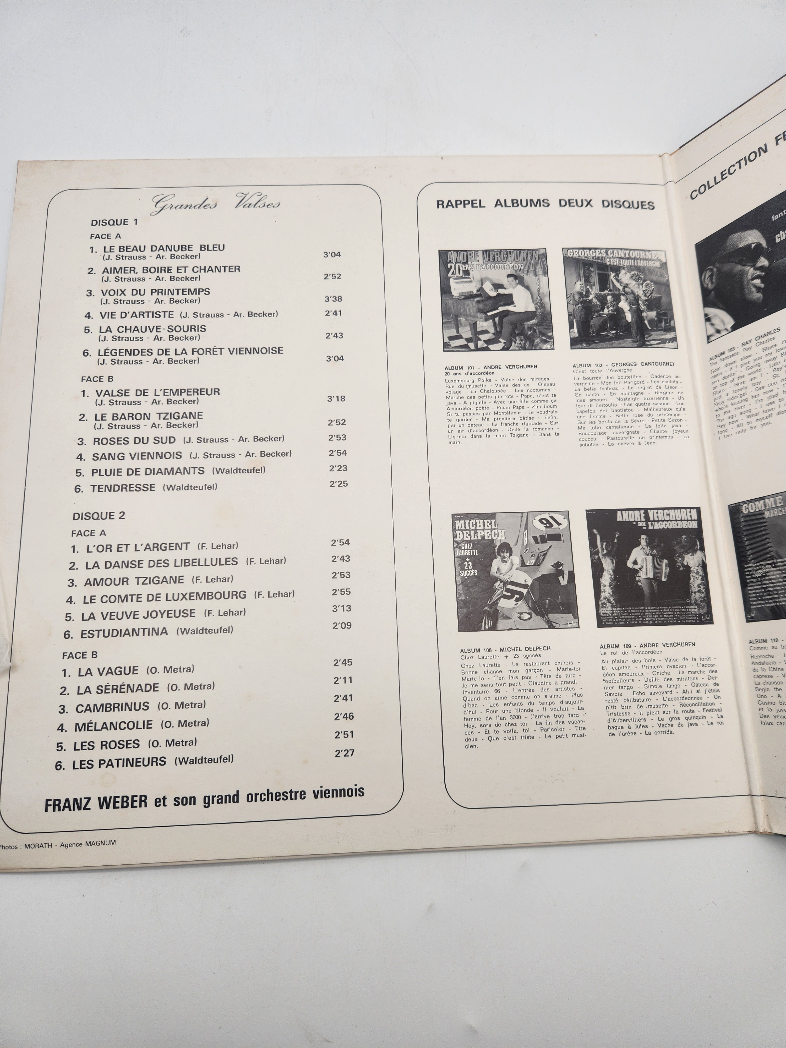 Voir photo 5 de 2 Vinyles 33 Tours - Grandes Valses de Franz Weber et son grand orchestre viennois 2 Vinyles 33 Tours - Grandes Valses de Franz Weber et son grand orchestre viennois Très bon état reconditionné photo 5