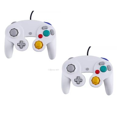 2 X Manette pour Nintendo Wii, Wii U et Gamecube - Blanc - Straße Game ® État correct Straße Game reconditionné disponible sur Fnac