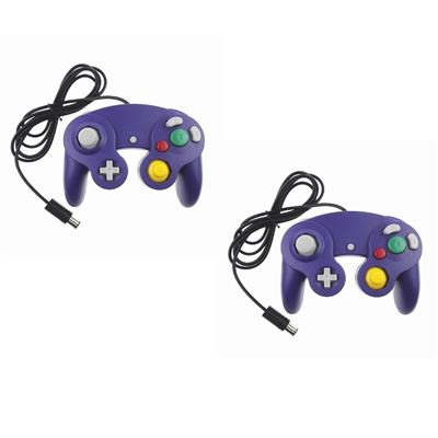2 X Manette pour Nintendo Wii, Wii U et Gamecube - Violet - Straße Game ® État correct Straße Game reconditionné disponible sur Fnac