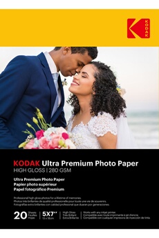 20 feuilles de papier photo 280g/m², brillant Bon état Kodak reconditionné disponible sur Darty