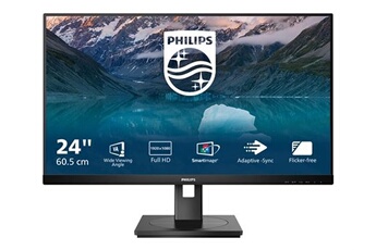 242S9JML - S Line - écran LED - 24" (23.8" visualisable) - 1920 x 1080 Full HD (1080p) @ 75 Hz - VA - 300 cd/m² - 3000:1 - 4 ms - HDMI, VGA, Bon état Philips reconditionné disponible sur Darty