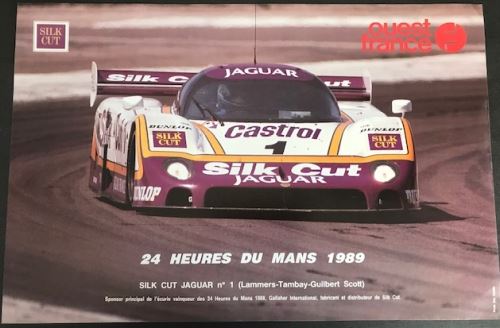 Acheter 24H du Mans - 1989 - Silk Cut JAGUAR - AFFICHE État correct - 29,99 € 24H du Mans - 1989 - Silk Cut JAGUAR - AFFICHE État correct N/A reconditionné disponible sur Fnac