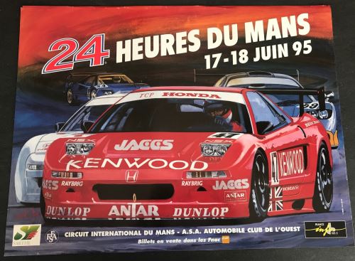 24H du Mans - 1995 - Honda - AFFICHE État correct N/A reconditionné disponible sur Fnac