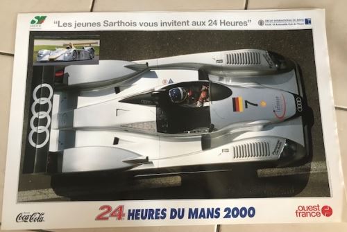 Acheter 24H du Mans - 2000 - AUDI - AFFICHE État correct - 29,99 € 24H du Mans - 2000 - AUDI - AFFICHE État correct N/A reconditionné disponible sur Fnac
