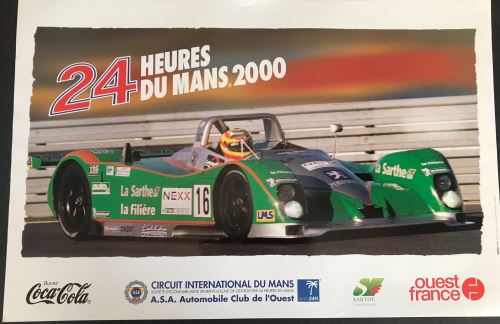 24H du Mans - 2000 - Peugeot - AFFICHE État correct N/A reconditionné disponible sur Fnac