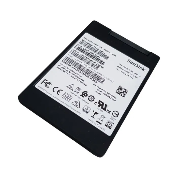 256Go SSD SANDISK X600 SATA 2.5 256GB OPAL SD9TB8W-256G-1001 Reconditionné SanDisk reconditionné disponible sur Cdiscount Seconde Vie | Dero
