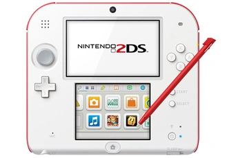 2DS BLANC + ROUGE Bon état Nintendo reconditionné disponible sur Darty