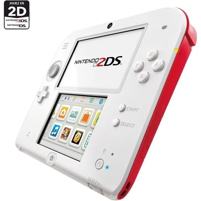 2DS Blanche et Rouge Reconditionné Nintendo reconditionné disponible sur Cdiscount Seconde Vie
