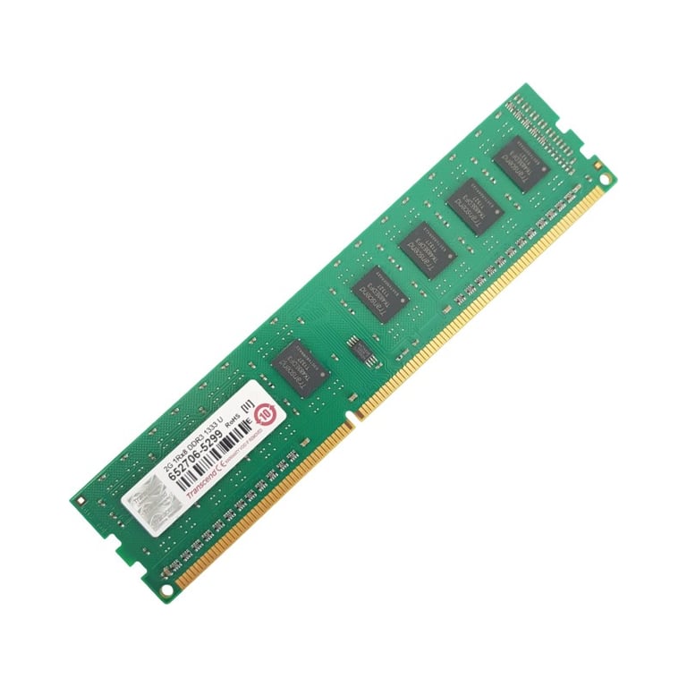 2Go  1Rx8 DDR3 1333U DIMM PC3-10600 - Très bon état Très bon état Transcend reconditionné disponible sur Pixmania | Dero