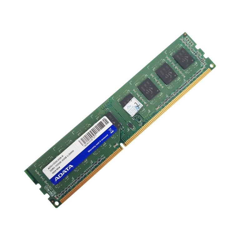 2Go RAM DDR3  AD3U1333C2G9-R DIMM PC3-10600 1Rx8 - Très bon état Très bon état reconditionné disponible sur Pixmania