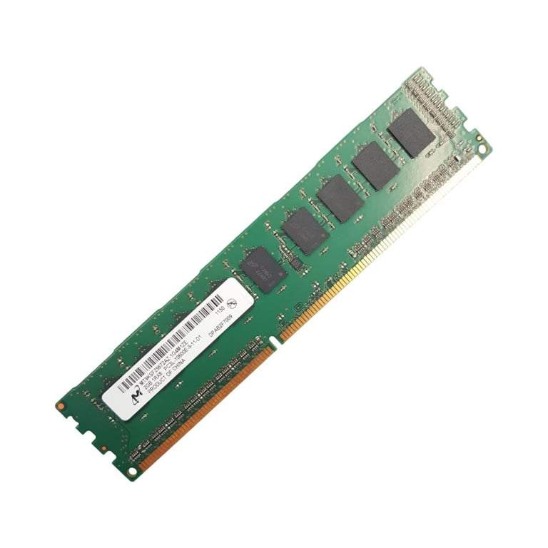 2Go RAM DDR3  MT9KSF25672AZ-1G4M1ZE DIMM PC3L-10600E 1Rx8 - Très bon état Très bon état Micron reconditionné disponible sur Pixmania | Dero