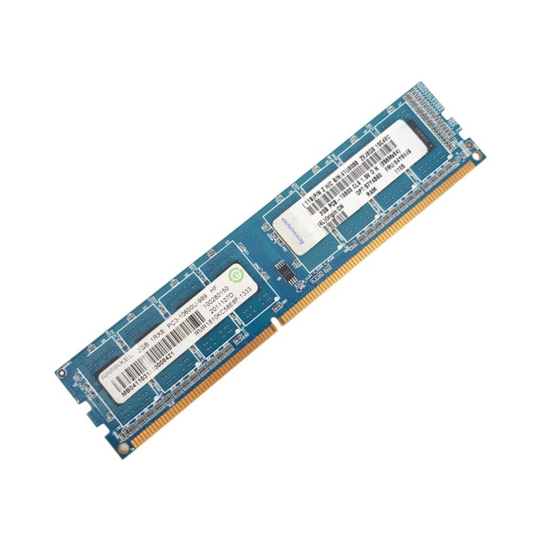 2Go RAM DDR3  RMR1810KC58E8F-1333 DIMM PC3-10600U 1Rx8 - Très bon état Très bon état reconditionné disponible sur Pixmania
