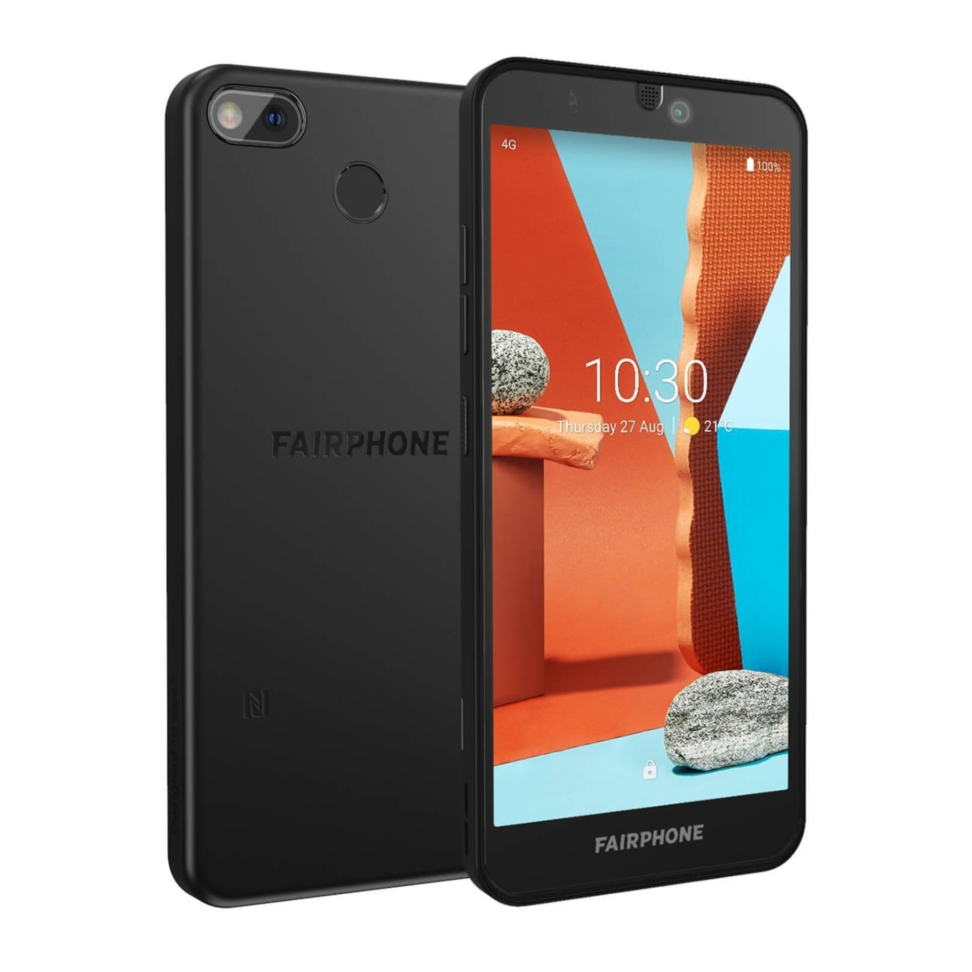 3+ 4G 4 Go RAM, 64 Go, Noir - Bon état Bon état Fairphone reconditionné disponible sur Pixmania