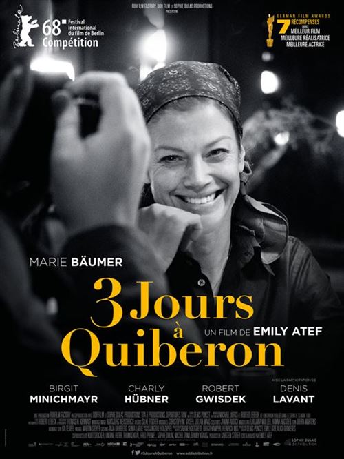 Acheter 3 Jours à Quiberon - AFFICHE CINEMA ORIGINALE État correct - 22,99 € 3 Jours à Quiberon - AFFICHE CINEMA ORIGINALE État correct N/A reconditionné disponible sur Fnac