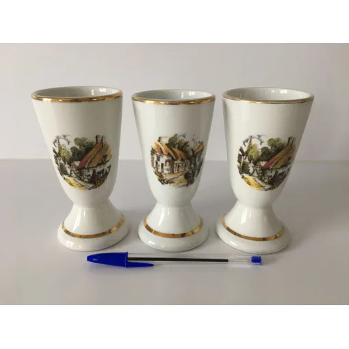 3 Mazagrans. Porcelaine De Luxe Signée F D France Bon état reconditionné disponible sur Rakuten