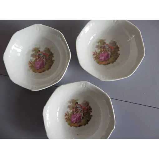 Acheter 3 Ramequins En Porcelaine Style Fragonard occasion - 14,04 € 3 Ramequins En Porcelaine Style Fragonard occasion reconditionné disponible sur Rakuten