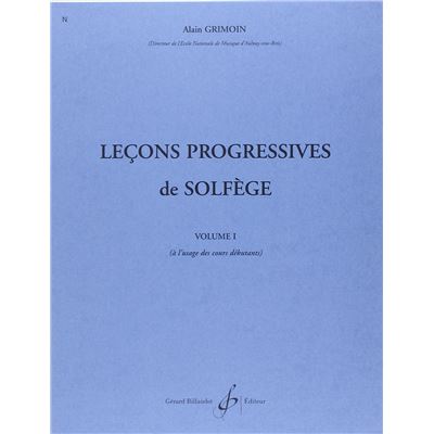 Acheter 30 Leçons Progressives de Solfege Volume 1 État correct - 16,99 € 30 Leçons Progressives de Solfege Volume 1 État correct reconditionné disponible sur Fnac