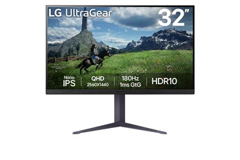 32GS85Q-B Gaming IPS 32" QHD 16/9eme Bon état LG reconditionné disponible sur Darty