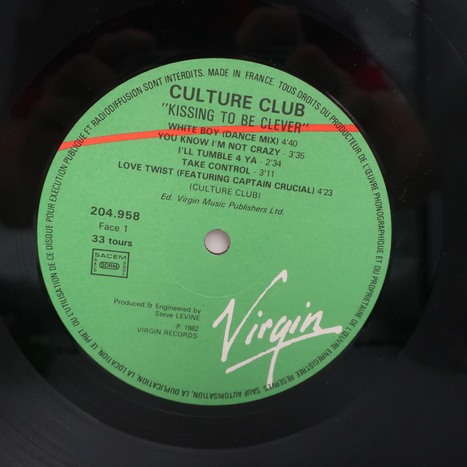 Voir photo 3 de 33T Culture Club " Kissing to be Clever " 1982 Virgin 33T Culture Club " Kissing to be Clever " 1982 Virgin Très bon état reconditionné photo 3