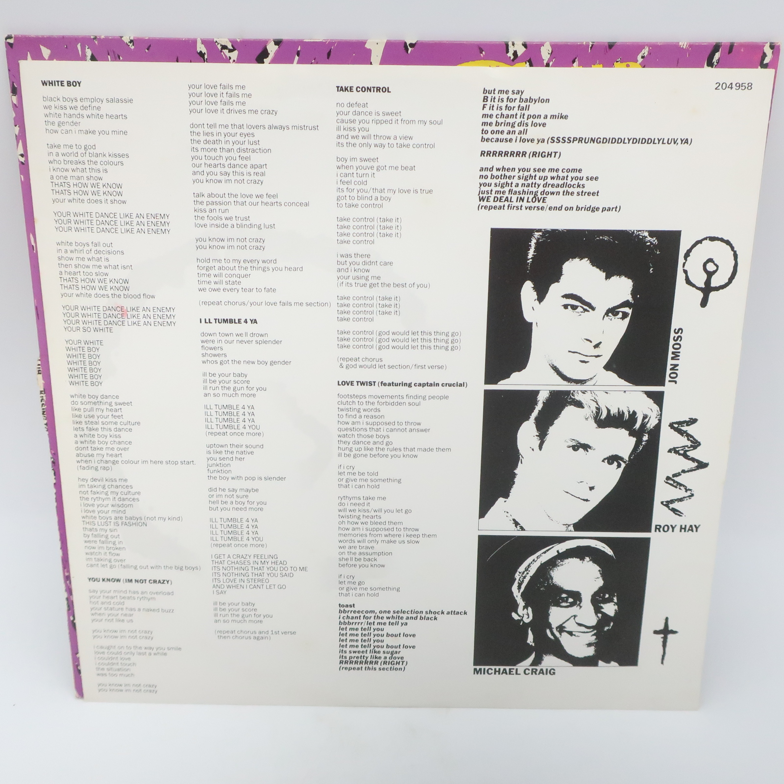 Voir photo 6 de 33T Culture Club " Kissing to be Clever " 1982 Virgin 33T Culture Club " Kissing to be Clever " 1982 Virgin Très bon état reconditionné photo 6
