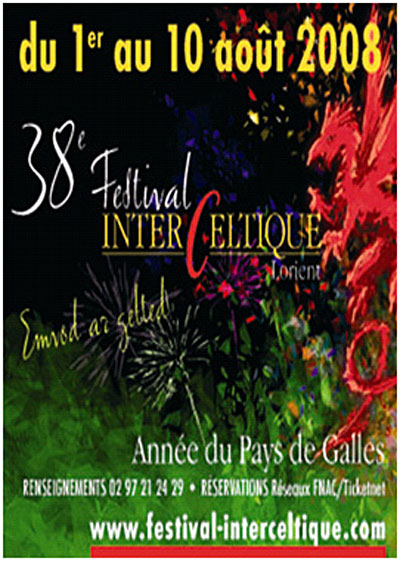 38ème festival interceltique de Lorient - Année du Pays de Galles État correct reconditionné disponible sur Fnac