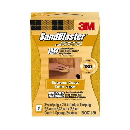 3M P180 SandBlaster ponge abrasive fine pour les entre couches occasion reconditionné disponible sur Rakuten